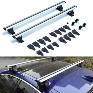 W/O Roof Rail Rack Lockable Cross Bar Crossbar fits for BMW X6 2020-2024 2025 - Picture 1 of 6