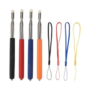 Bâton télescopique 4 pièces avec dragonne, professeur pour classe7568 - Photo 1/7