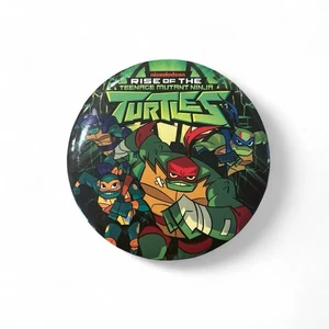 Rise of the Teenage Mutant Ninja Turtles 2.5" button  - Picture 1 of 2