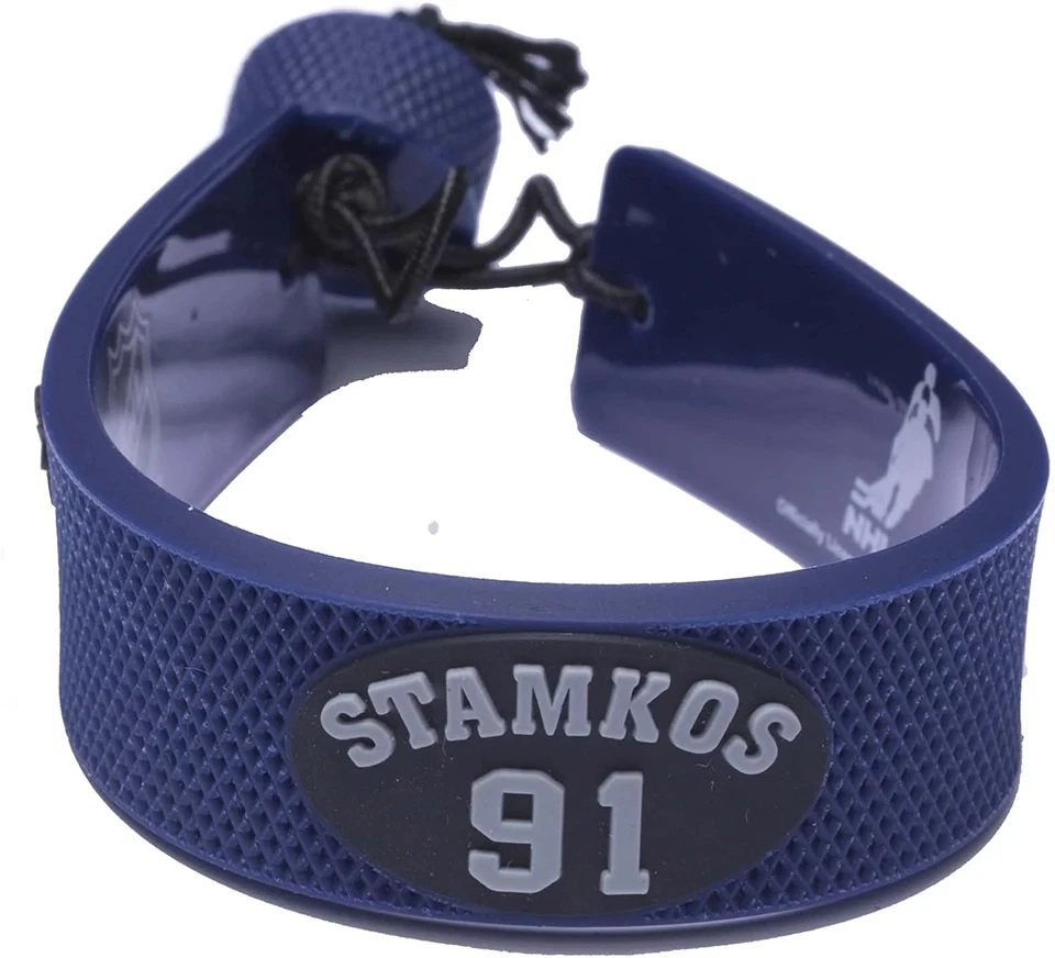 Tampa Bay Lightning Bracelet Team Color Jersey Steven Stamkos Design CO - Image 1 of 1