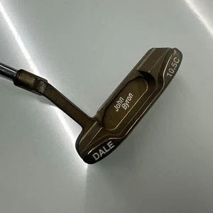 JOHN BYRON Rare Dale 10.5 Dark Brown Oil Can Stainless Steel Putter Used - Picture 1 of 6