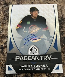 2024-25 SP Authentic Pageantry Auto Dakota Joshua #P-37 AU - Picture 1 of 2