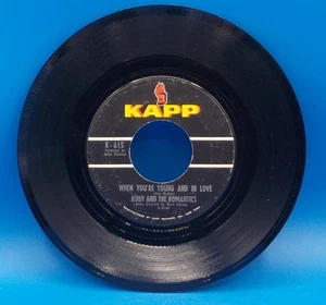 Ruby & The Romantics 45 When You're Young & In Love / I Cry Alone J12 - Picture 1 of 2