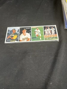 Rare Uncut Trading Cards Oakland A’s Mothers Cookies 1989 Jose Canseco McGwire - Picture 1 of 6