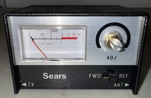 Sears Model 526-35750600 Meter, JAPAN Field Strength/SWR Tester - Zdjęcie 1 z 10