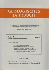 Mikrofazielle, geochemische und technologische Eigenschaften von Gesteinen der o - Picture 1 of 1