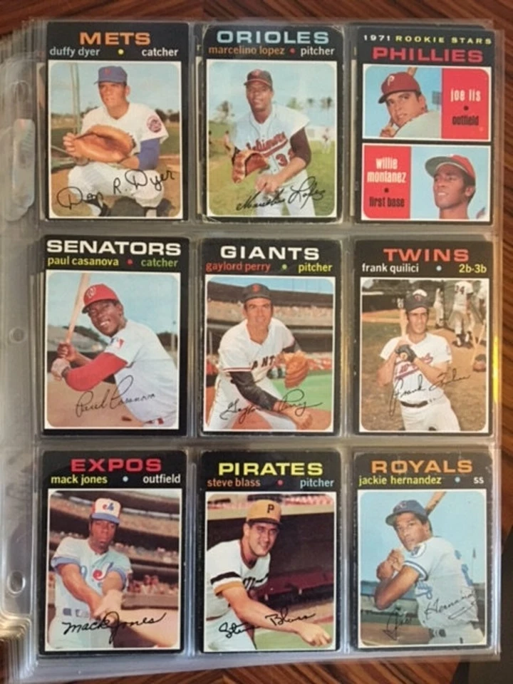 1971 Topps Pick-A-Card #251-#499 Flat Rate Shipping! Fantastic Shape! - Image 1 of 1