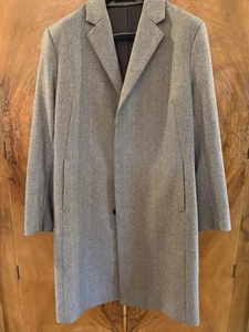 Men’s Theory Bower herringbone Coat - Picture 1 of 7