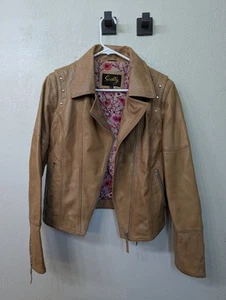 Scully Western Women's Lamb Leather Jacket Size L - Picture 1 of 3