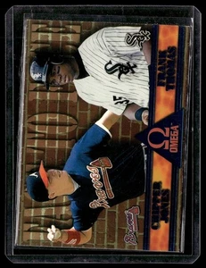 1999 OMEGA FACE TO FACE CHIPPER JONES FRANK THOMAS - Picture 1 of 1