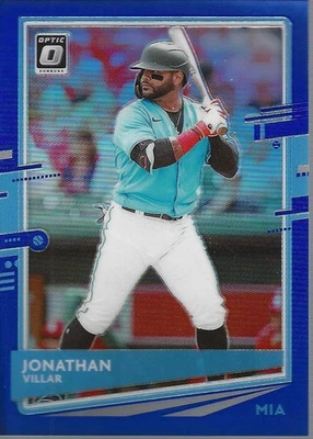 2020 Donruss Optic Blue #144 Jonathan Villar /75 - BB - Image 1 of 2