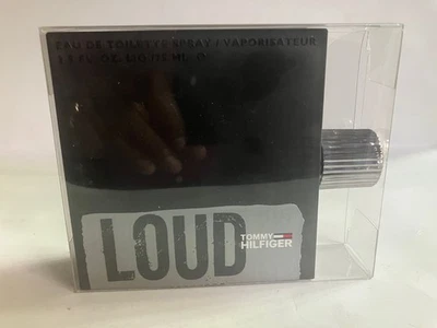 ГРОМКИЙ от Tommy Hilfiger 1,7 унц туалетная вода спрей для мужчин, 100% подлинный, очень редкая, новый в коробке - Изображение 1 из 2