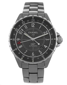 Chanel J12 Chromatic GMT H3099 Grau Keramik Stahl Datum 41MM Unisex Automatik - Bild 1 von 13
