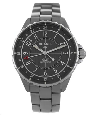 Chanel J12 Chromatic GMT H3099 Grey Ceramic Steel Date 41MM Unisex Automatic - Image 1 of 4