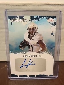 2025 Sage Artistry Blue Auto Corey Kiner 49ers RC - Picture 1 of 7