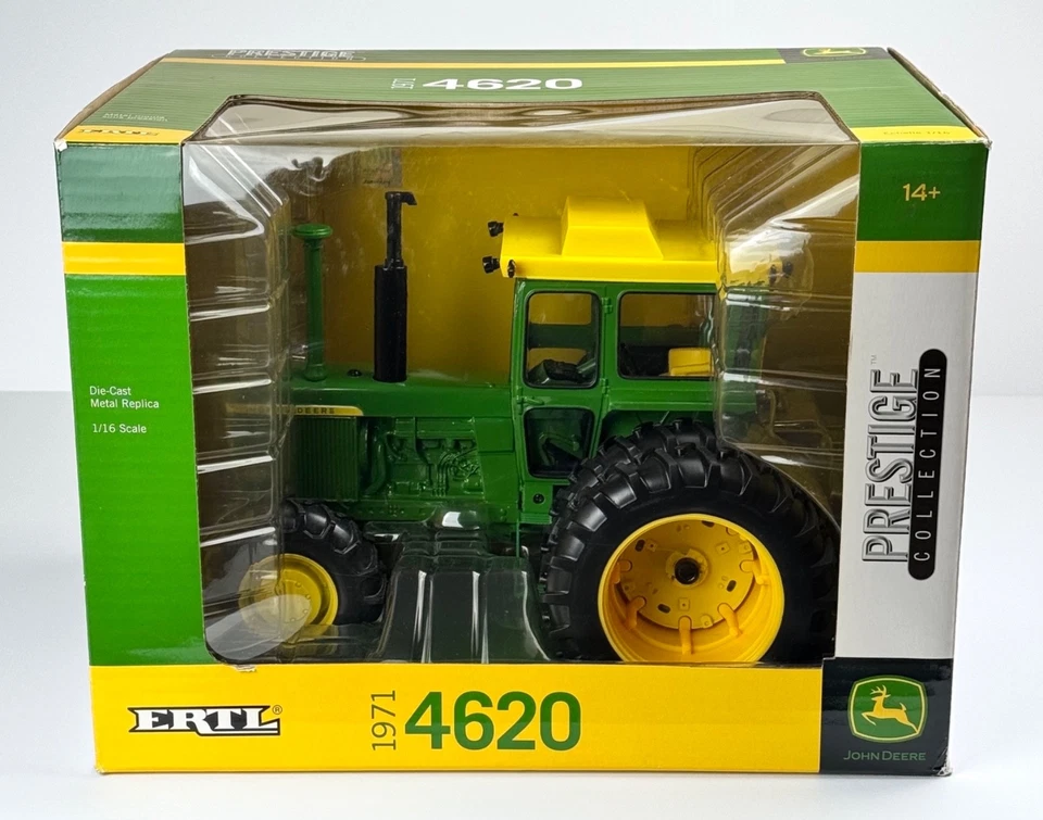 Ertl Prestige Collection 1971 John Deere 4620 Diesel Tractor With Duals 1 16