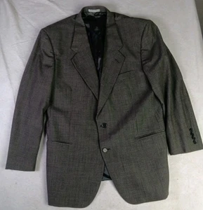 Blazer Feraud Louis Feraud antracite uomo 41R pied de poule grigio cappotto sportivo - Foto 1 di 14