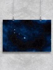 Star And Galaxy Design Poster -Image by Shutterstock