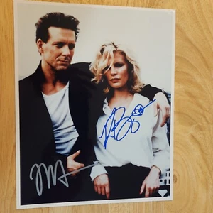 Kim Basinger Mickey Rourke 9 1/2 Weeks Autographed Original 8x10 Photo COA - Photo 1/2