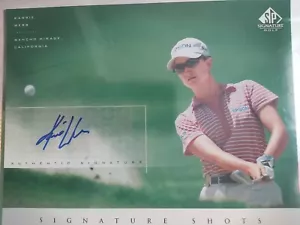2004 UD SP Authentic Signature Golf Shots 8x10 Karrie Webb #KW - Picture 1 of 1