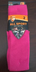 Sofsole All Sport Erwachsene Team Socken 2 Paar pink Large passt Schuhgröße 10 - 12,5 - Bild 1 von 3