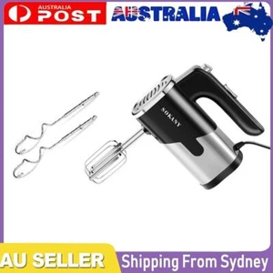 Electric Hand Mixer 5-Speed Baking Kneading Mixer Multifunctional Kitchen Tools - Picture 1 of 11