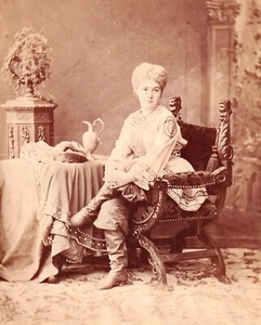 Fotografía original ANTONIA ABARINOVA Opera Contralto - creador en Boris Godunov - Imagen 1 de 1