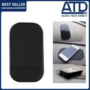 Tableau Tapis de Bord Voiture Multi Téléphone Portable Anti Slip Dispositif Noir - Photo 1 sur 6