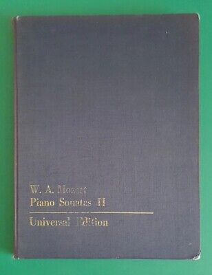 Mozart Piano Sonatas Klaviersonaten 2 Universal Edition 1950 Multilingual HBK