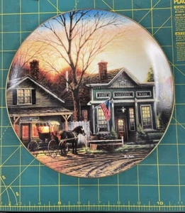 Terry Redlin’sCollector Plate "Office Hours" from The Country Doctor (1995) - Picture 1 of 4