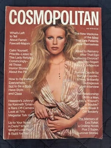 Kim Basinger Cosmopolitan July 1978 Magazine Farrah Fawcett articale Carson - Picture 1 of 5