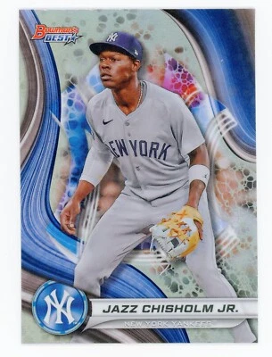 2024 Bowman's Best Jazz Chisholm Jr. Refractor #36 – Yankees Star - Image 1 of 2
