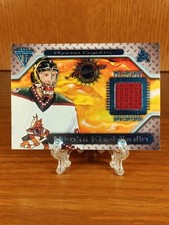 2001 Pacific Titanium Nikola Khabibulin Game Worn Patch