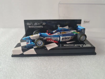 BENETTON B197 RENAULT 1997 G.BERGER MINICHAMPS 1:43 430970008 - Immagine 1 di 3