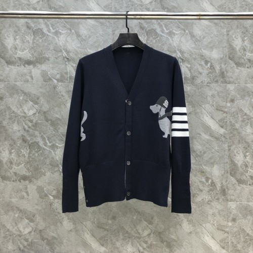 Cardigan quattro bottoni Thom Browne Lady cucciolo di Natale
