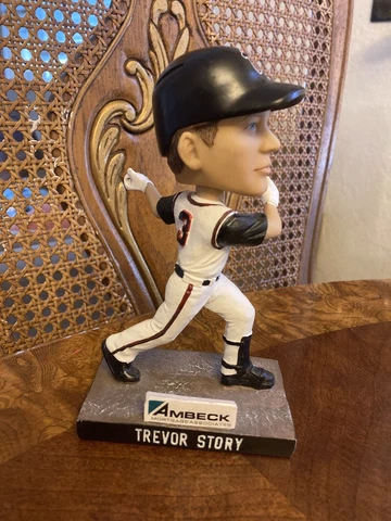 Modesto Nuts MiLB 7/15/2017 Trevor Story Bobblehead NO Bat READ Cover