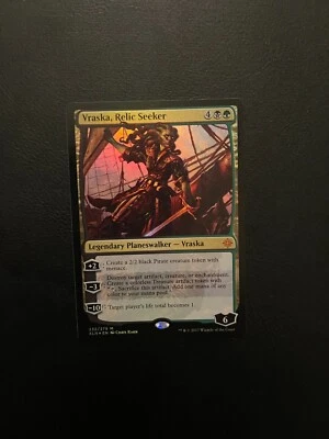 Vraska, Relic Seeker MP FOIL Ixalan Mint Black Green Mythic Rare MTG (232) - Image 1 of 2