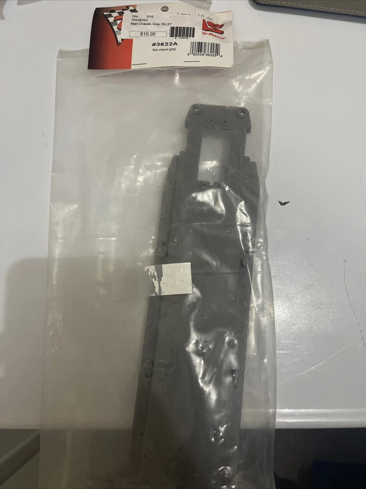 Traxxas Stampede Main Chassis - Grey 3622A ESC Mounting Plate 3626R XL-5 #1040 - Image 1 of 1