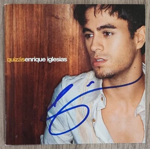Enrique Iglesias Signed Quizas CD Booklet Singer Songwriter Legend RAD - Bild 1 von 1