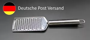 ✅ Edelstahl Küchenreibe Reibe Käse Zitrone Ingwer Knoblauch Gemüsereibe NEU ✅ - Bild 1 von 1