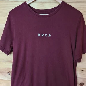 RVCA Maroon Skate Brand T-Shirt Men's Size Medium - Bild 1 von 8
