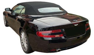 Tapa blanda convertible de repuesto para Aston Martin DB9 Volante 2004-2016 en NEGRO - Imagen 1 de 10