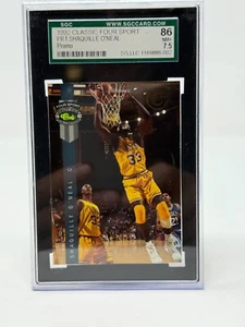 Shaquille O'Neal 1992-93 Classic Four Sport Promo #PR1 HOF SGC 86NM+ 7.5 - Picture 1 of 2