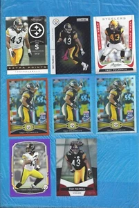 TROY POLAMALU 15 CARD PARALLEL INSERT LOT TOPPS CHROME REFRACTORS PRIZM STEELERS - Picture 1 of 3
