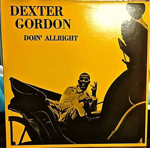 DEXTER GORDON: Doin' Alright-1982LP FREDDIE HUBBARD - Picture 1 of 1