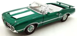 Acme 1/18 Scale Diecast A1805625 - 1972 Oldsmobile 442 W-30 - Green - Picture 1 of 6