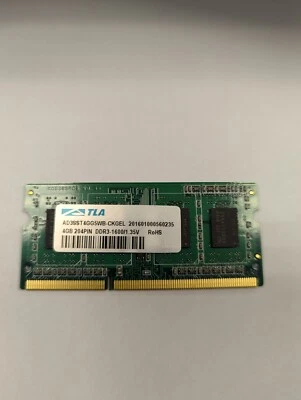 TLA 4GB 204PIN DDR3-1600/1.35V SO-DIMM Memory RAM AD3SST4GG5WB-CKGEL - Image 1 of 2