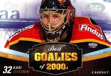 2012-13 Finnish Cardset Best Goalies of 2000's #2 Kari Lehtonen