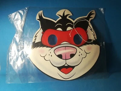 MASCHERA GATTO DI CARTINCINO CON FILO DA COLLEZIONE - (169) - Immagine 1 di 3