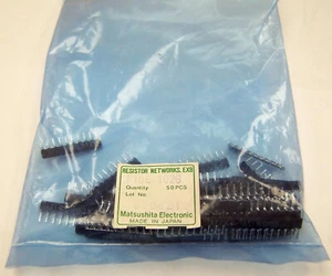 50 Matsushita F10E 10K Ohm Widerstand Netzwerke 9 Widerstand 10 Pins Neu 61P51020000 - Bild 1 von 3